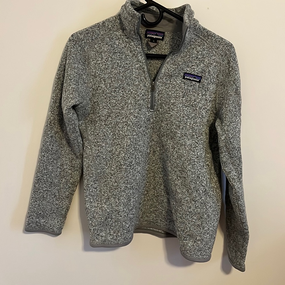 Patagonia quarter zip fleece pullover